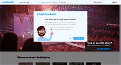 Desktop Screenshot of eventseeker.com